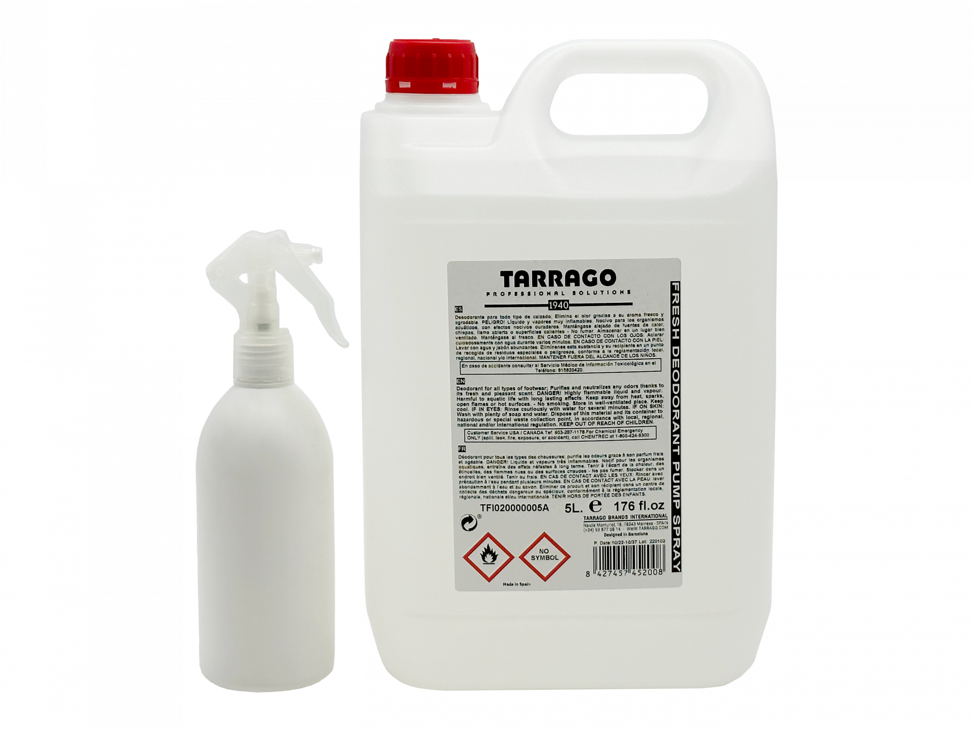 Frisches Deo-Pumpspray