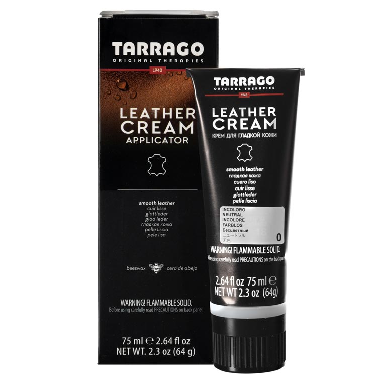 Lederpflege-Creme in Tube mit Applikator
