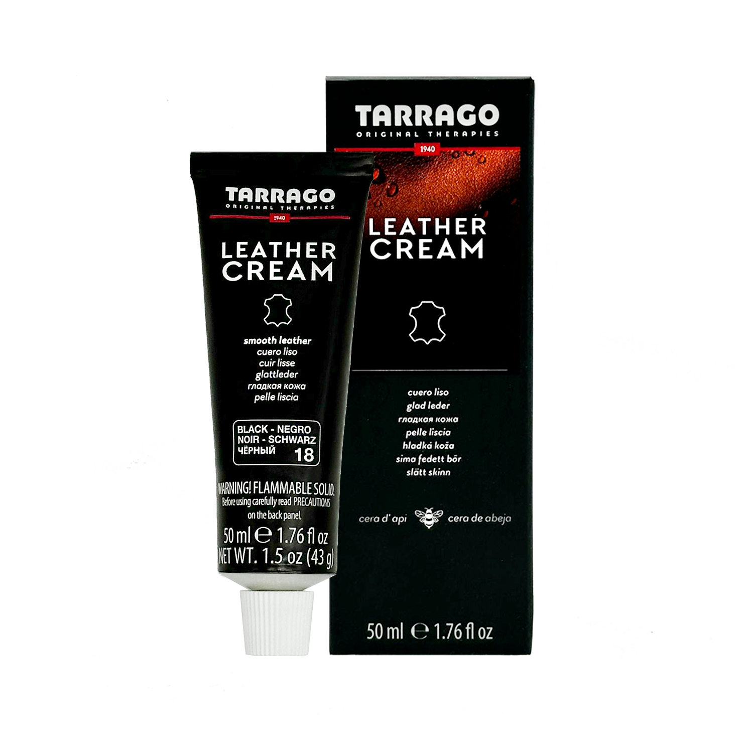 Lederpflegecreme in der Tube